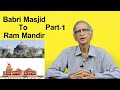 Babri masjid to ram janam bhoomi  a journey  shaking of pluralism of india   by dr ram puniyani