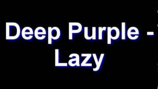 Deep Purple - Lazy chords