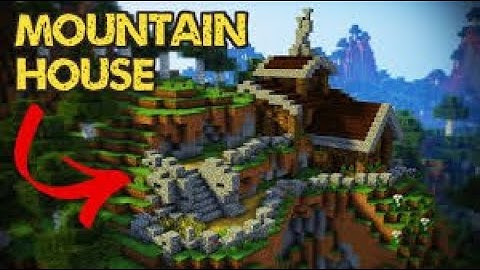 Epic Minecraft Mountain House Build