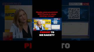 Wpadka nowej wiceminister MON: Pioruny to rakiety dalekiego zasięgu?