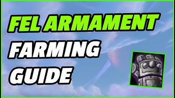 TBC Fel Armament Aldor rep Farming Guide