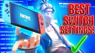 BEST Nintendo Switch Fortnite Settings For AIMBOT & MACRO EDITS & FASTER BUILDS & 0 PING & DELAY