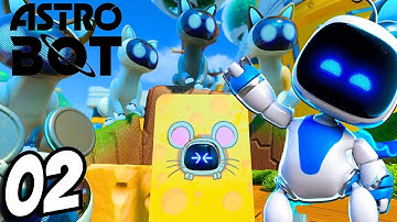 CRASH SITE AND OCTO LAND! - WORLD 2 - PART 2 - ASTRO BOT WALKTROUGH GAMEPLAY