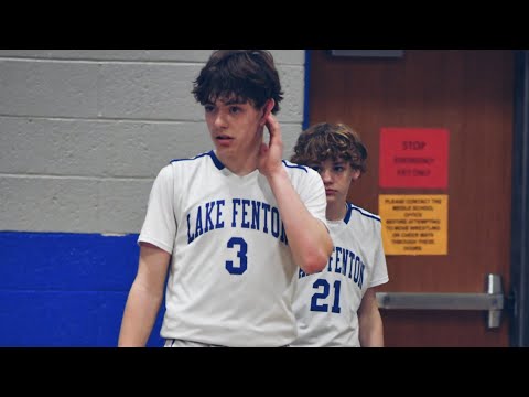 Brice & Charlie Edmonds (Lake Fenton Middle School Basketball vs Owosso) Feb '24