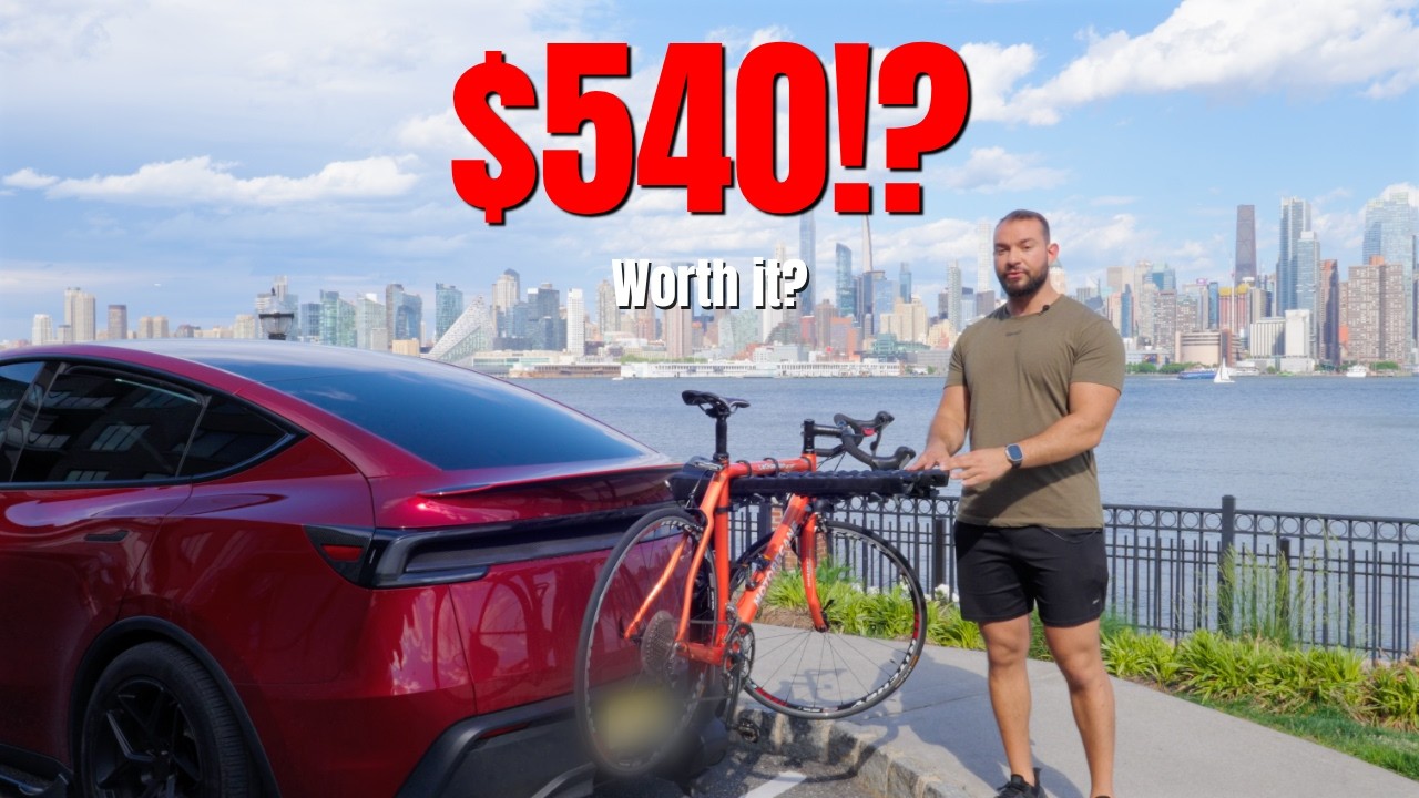 Tesla's $540 Model Y Bike Rack Surprised Me (Honest Review)