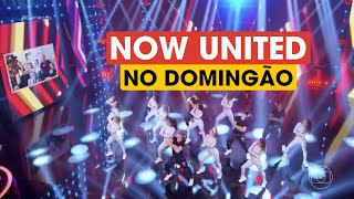 NOW UNITED NO DOMINGÃO (Performance Wave Your Flag + Future Me)