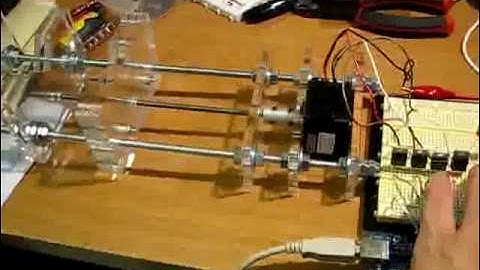 Early revision DIY syringe pump