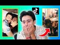 REACTING TO MY MOMS TIKTOKS...( i can't.. )