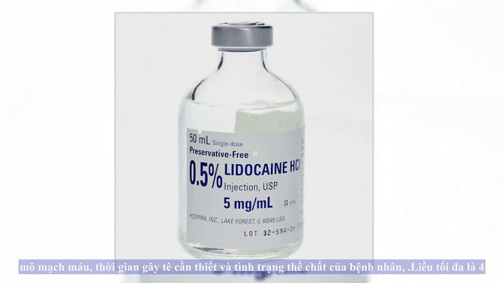 Lidocaine ointment usp 5 là thuốc gì