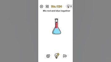 #Answerbrainoutlevel124 mix red and blue together Walkthrough brain out level 1234