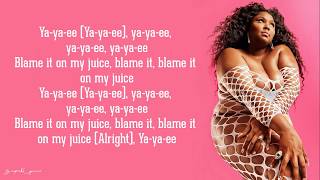 Lizzo - Juice (Lyrics) chords