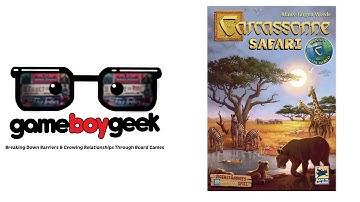 Carcassonne Safari Review with the Game Boy Geek