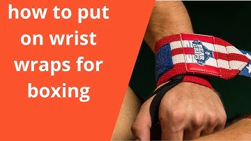 🆕how To Put On Wrist Wraps For Boxing Weightlifting Wrist Straps Top Video