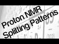 Proton NMR - splitting patterns
