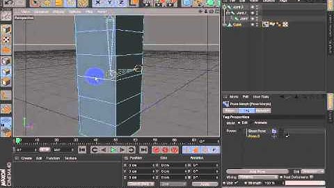 sharp riggid bend c4d tutorial minecraft rigging