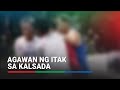Away sa lupa: Mag-ama kalaboso sa pananaga ng kapitbahay sa Rodriguez, Rizal | ABS-CBN News