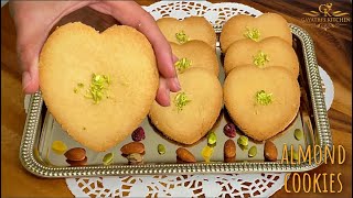 3 ingredients Healthy Almond Cookies Recipe| Eggless Biscuits | Gluten Free | Gayatri's Kitchen