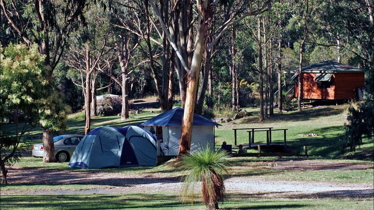 Queen Mary Falls Caravan Park Cabins Youtube