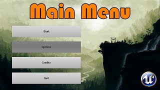 How To Create A Main Menu System In Unreal Engine 4 | UE4 Tutorial