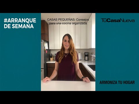 Casas pequeñas: Consejos para una cocina organizada