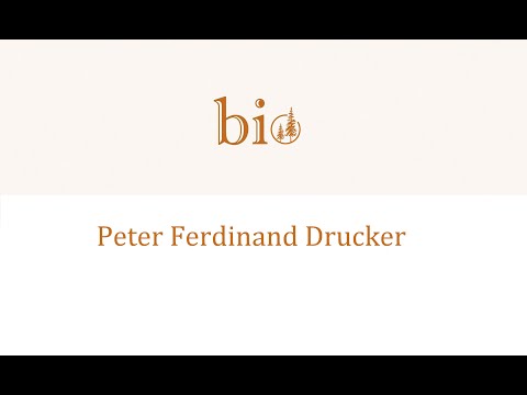 Video: Yönetimde Peter Drucker kimdir?