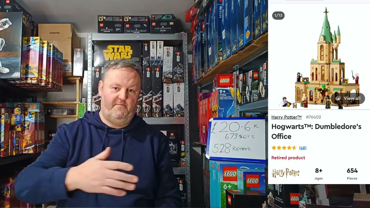 LEGO: ГАРРИ ПОТТЕР. Снят с производства. Рентабельность инвестиций более 200% в 2024 году | Инвес...