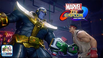 Marvel vs Capcom: Infinite - Thanos takes Ryu