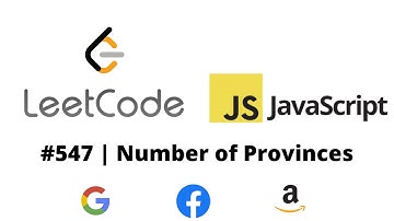 LEETCODE 547 (JAVASCRIPT) | NUMBER OF PROVINCES