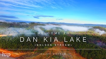 Dankia Lake at Da Lat: A Serene Aerial View of Vietnam