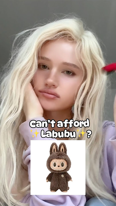 OMG I made my own LABUBU😳😻 - EASY TUTORIAL🤎 | JULIA GISELLA #labubu