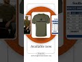 Smith & Wesson® Stacked Logo Men's Short Sleeve Tee - Military Green
