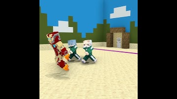 When Iron Man Plays Squid Game Red Light Green Light | Monster School #shorts