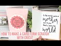 HOW TO MAKE A CUSTOM CARD AND ENVELOPE FROM SCRATCH USING THE CRICUT MACHINE | MOTHER'S DAY CARD