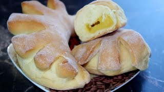 Булочки с ванильным кремом Булочки с ванильным кремом