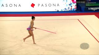 HORVATHOVA Petra (SVK) - 2019 Rhythmic Junior Worlds, Moscow (RUS) - Qualifications Rope