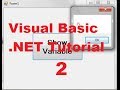 Visual Basic .NET Tutorial 2 - Variable Declaration in Visual Basic