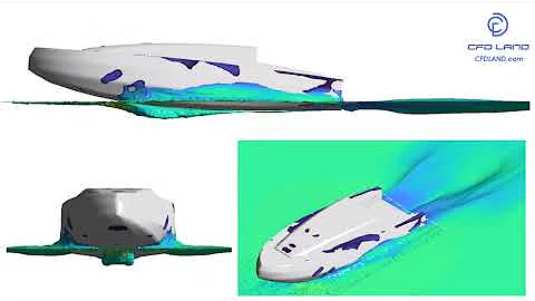 Boat Hull CFD Simulation | Dynamic Mesh Analysis in ANSYS Fluent