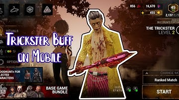 Trickster Buff on Mobile | Dead by Daylight Mobile - DBD - Trickster Gameplay