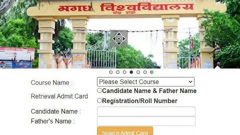 magadh university part 1/part 2 Exam #Admit_card जारी |mu ba/b.sc/b.com admit card download 2021