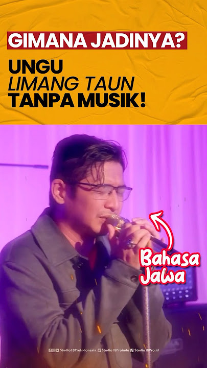 GIMANA JADINYA❓UNGU lagu LIMANG TAUN TANPA MUSIK! #ungu #pashaungu #limangtaun