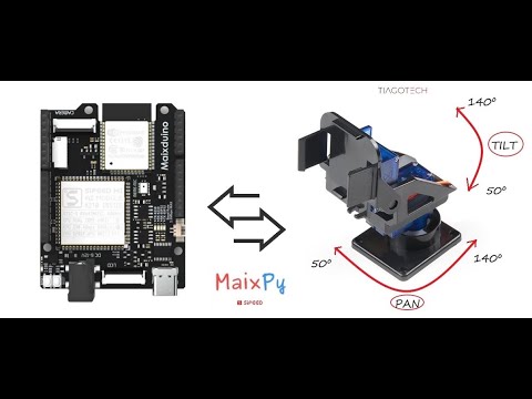 Maixduino Pan Tilt Servo Control  | PWM MicroPython