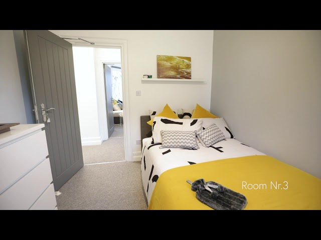 Video 1: Lovely upstairs double bedroom room 3  