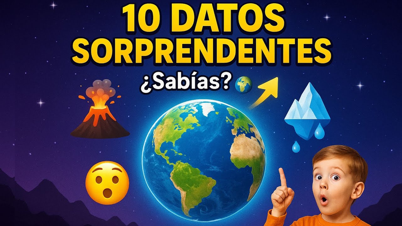 10 Curiosidades Sorprendentes sobre la Tierra que No Conocías - YouTube