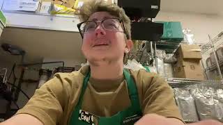 Starbucks Employee Has Full On Meltdown Because They Have To Work 8Hrs, Crying Because...