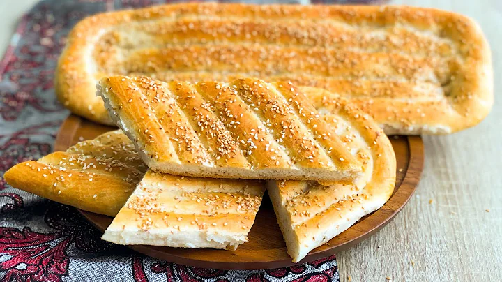 Traditional Persian Barbari Bread Recipe (Persian flatbread) -