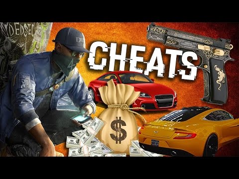 WATCH DOGS 2 CHEATS: Biggest Spending Spree (Infinite Health - Money Trainer)