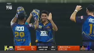 Abu dhubi vs Deccan highlights | T10 league highlights | Abu Dhubi batting 2nd inning