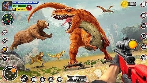 Jurassic Park Dinosaur Game – Dinosaur Hunting Game – Android Gameplay