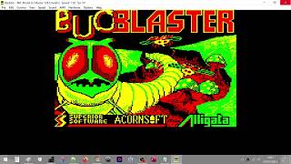 Bug Blaster (Acorn BBC Micro). Score: 12 961.