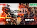 Battlefield 6 PC Performance Optimized: All Graphics Settings Tested & Compared